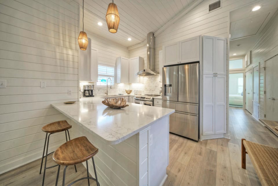 Stylish countertop.