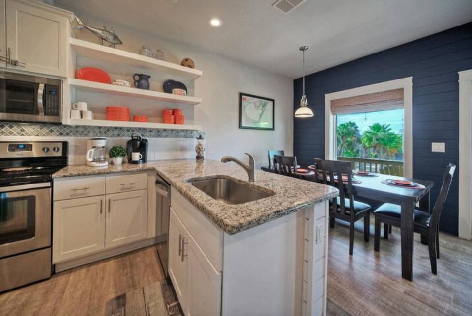 Where the cleanliness flows effortlessly in the kitchen.