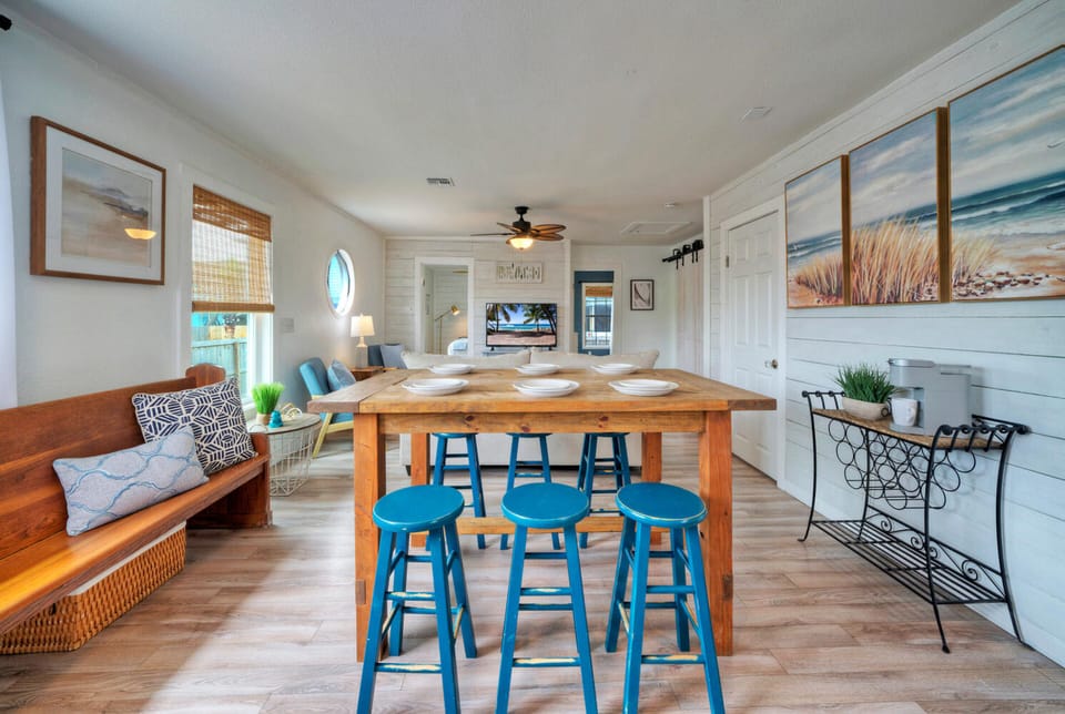 Our dining area.