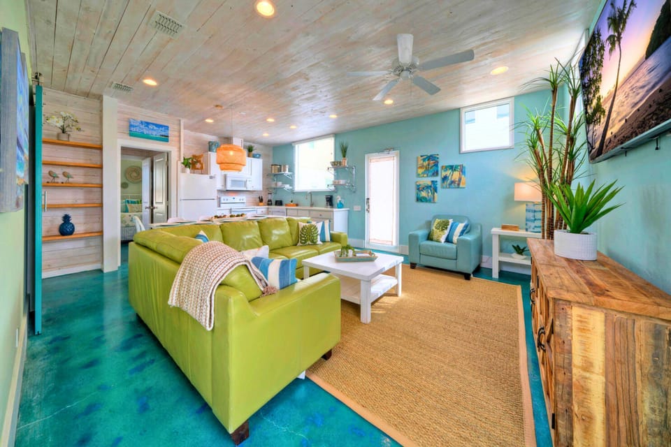 Inviting living room.