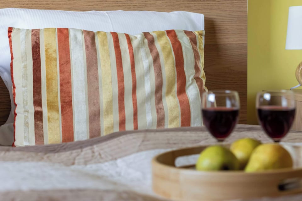Soft pillows in the bedroom.