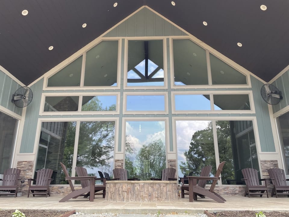 Large Panoramic Windows