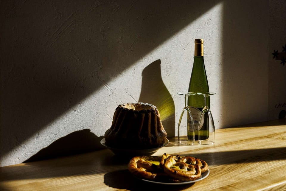 Spécialité Alsacienne - Bretzel - vin blanc - Kougelhopf