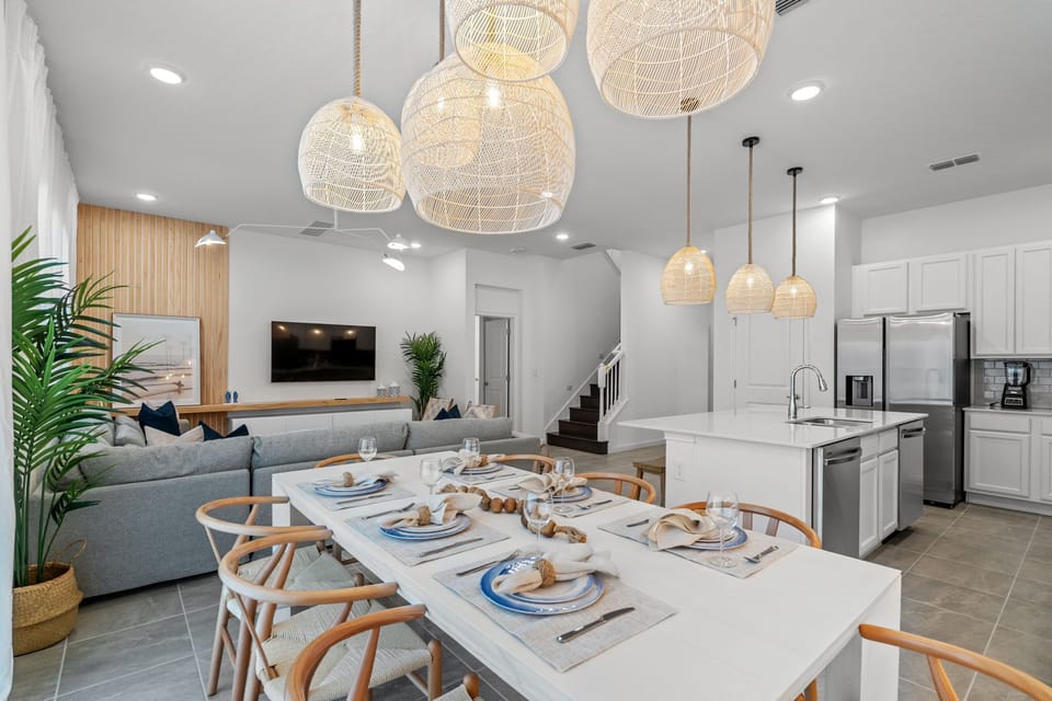 Enjoy the flow of our interconnected spaces. 