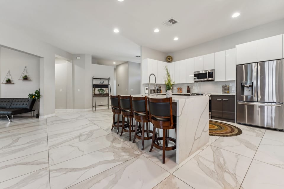 Renovated kitchen 