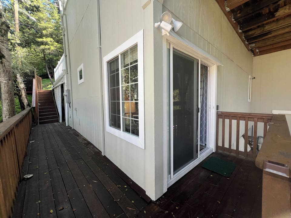Private entrance located at the back of the main house.