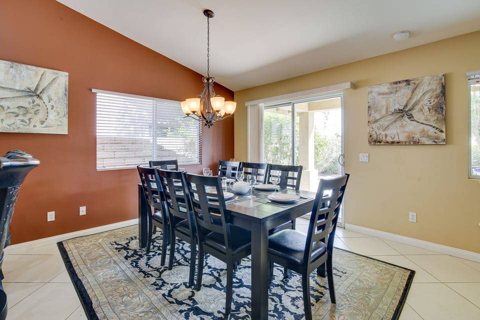 Dining Area | Dishware/Flatware Provided | Pet Friendly w/ Fee