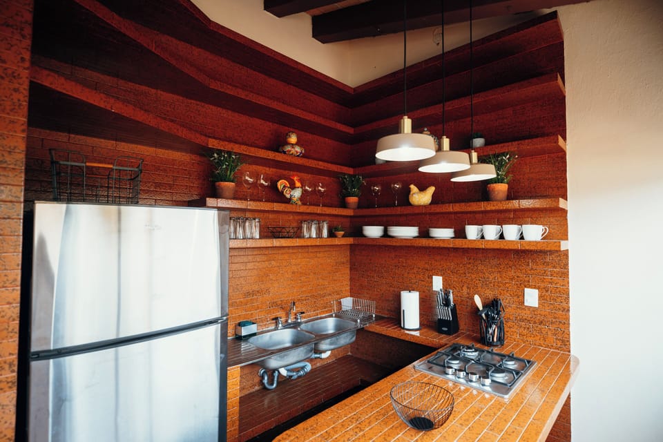 Premium Loft, 2 Bedrooms, Non Smoking, Mountain View | Private kitchen | Microwave, coffee/tea maker, electric kettle, toaster