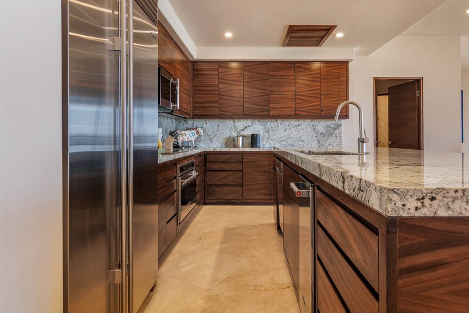 Diamante Ocean Club Residence 305 Fully equipped Kitchen with ice maker, Nespresso, Bar, Jun 13, 24