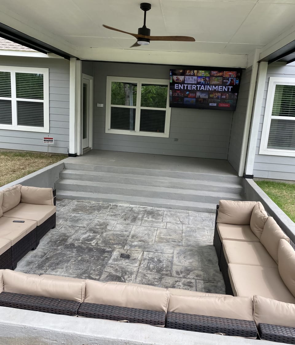 Have a girls night out, Netflix and chill movie outdoors