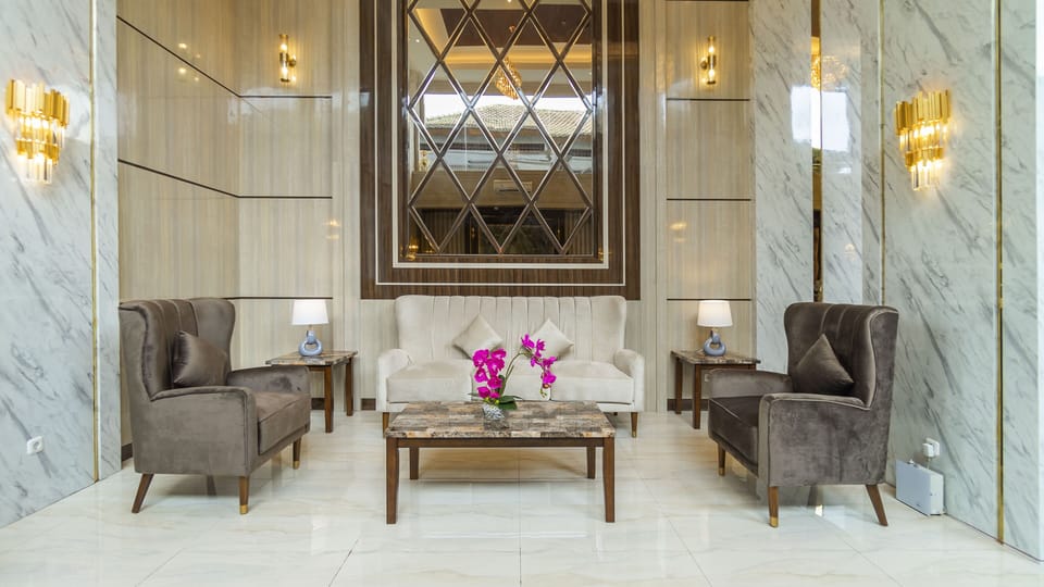 Lobby sitting area