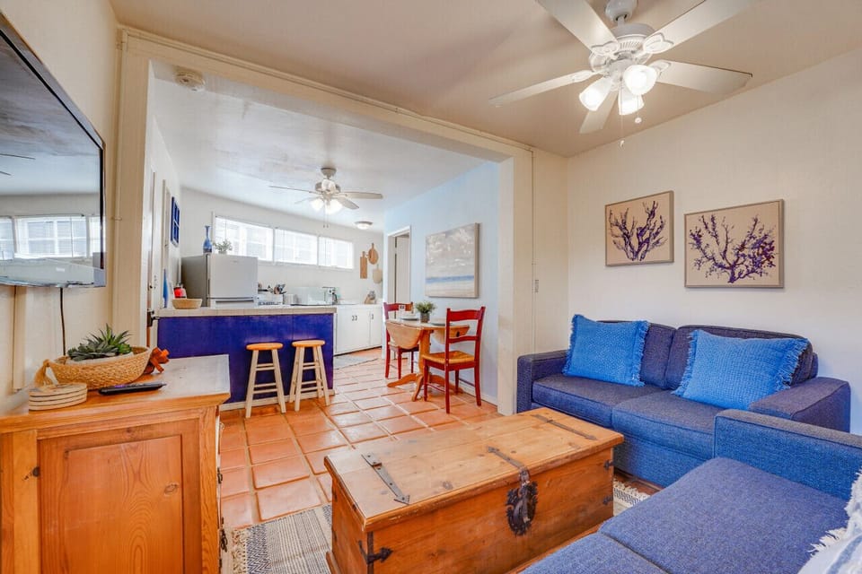 Cozy corner to catch up on your favorite shows or sip a glass of wine.