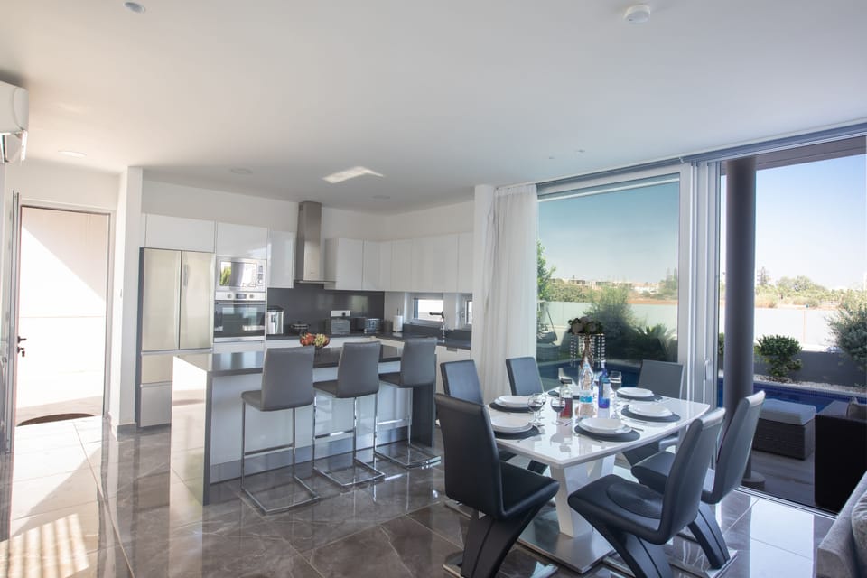 Ground Floor surrounded by large bi fold patio doors leading to the garden