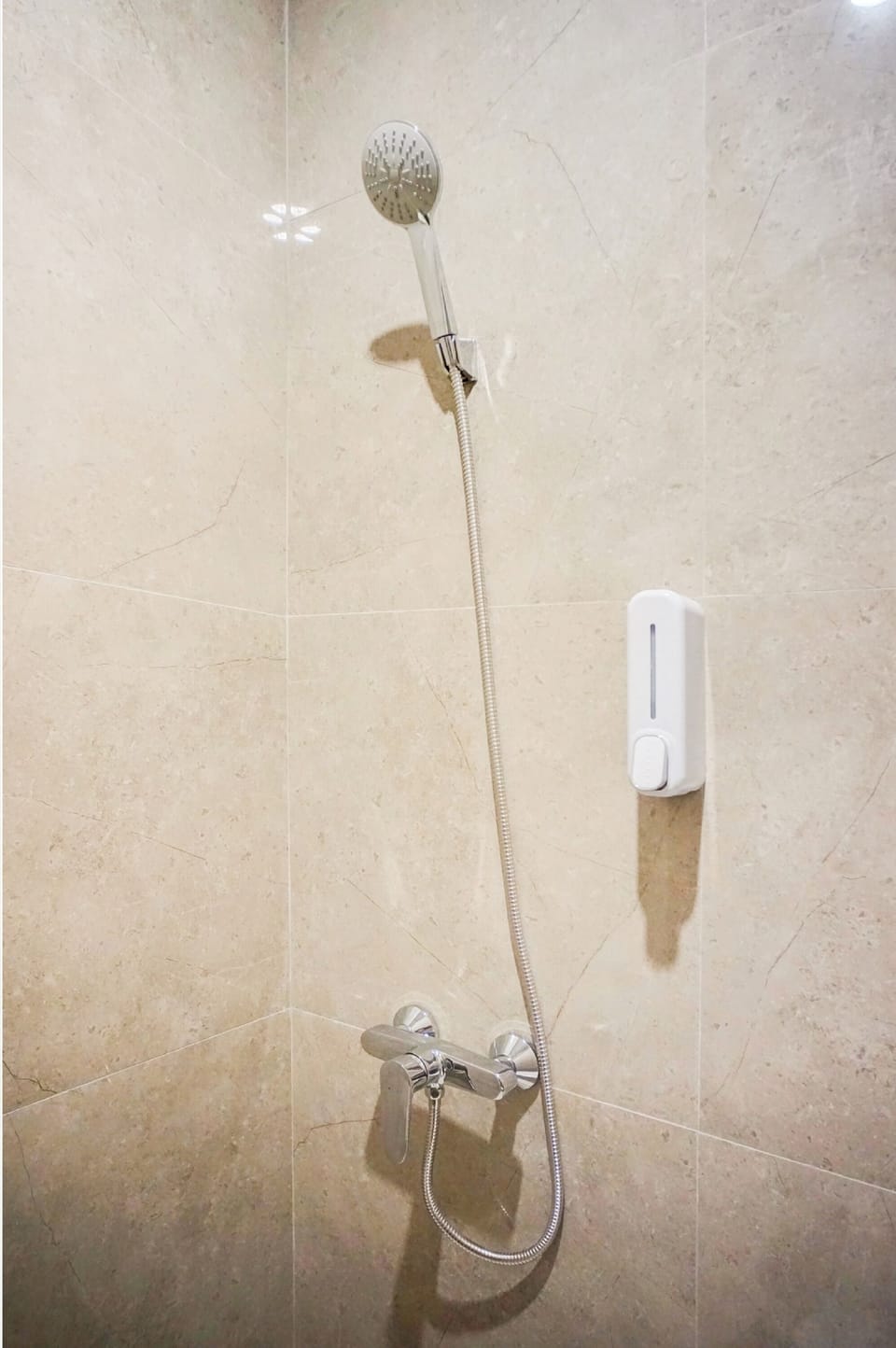Shower, towels