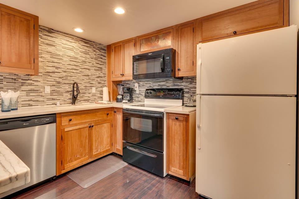 kitchen and living room area - kitchen and living room area