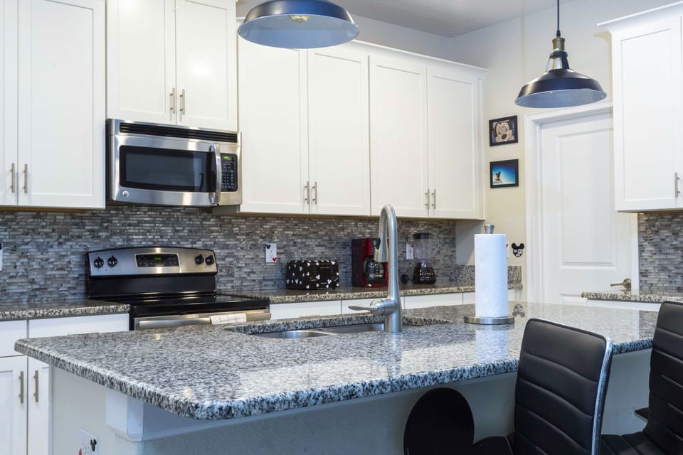 Granite kitchen counter