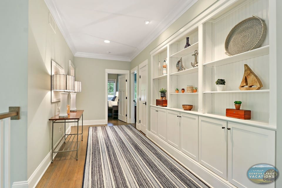 Upper level hallway