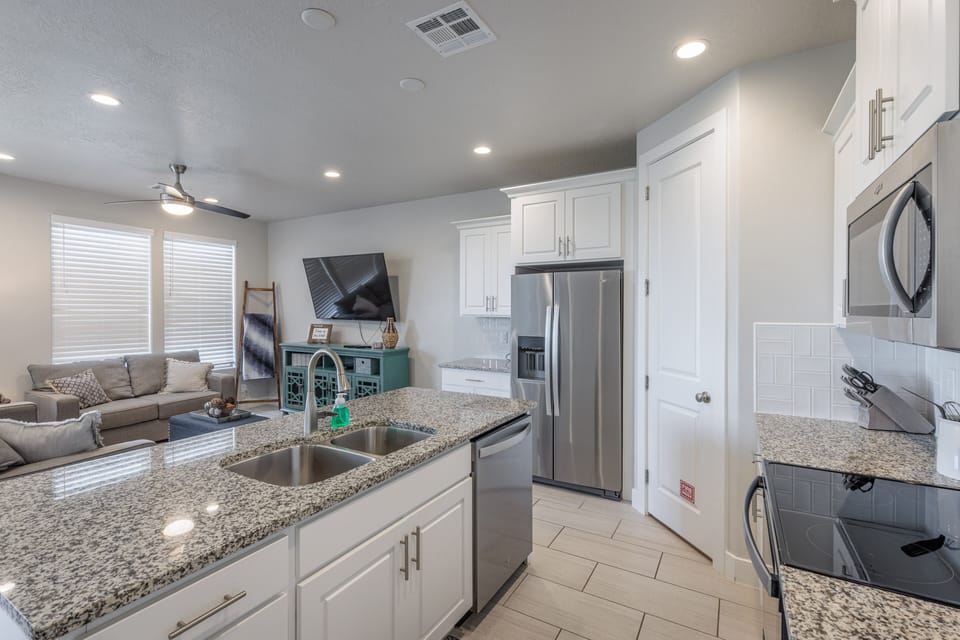Kitchen Island View