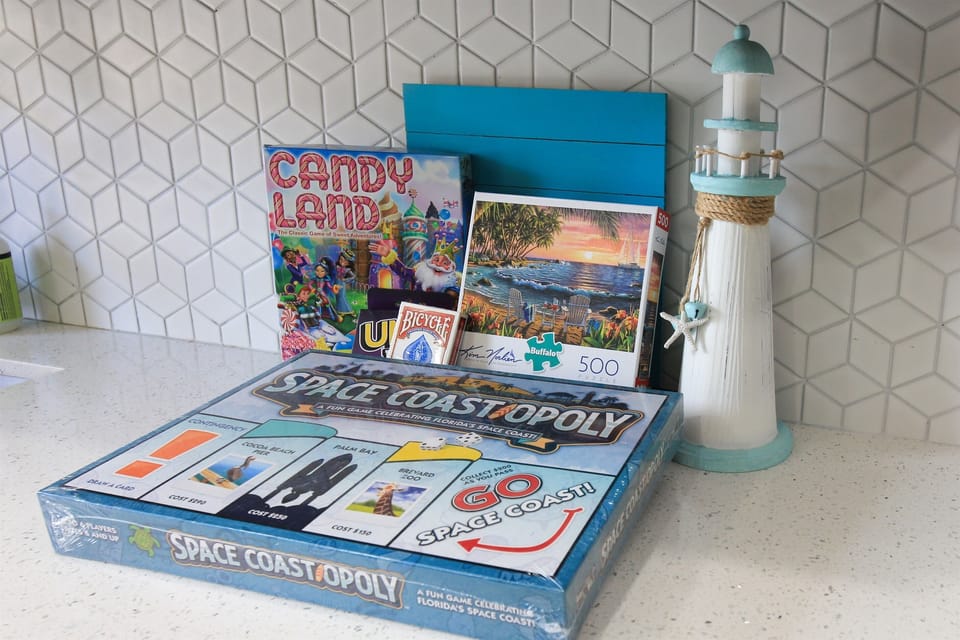 Games and puzzles provided