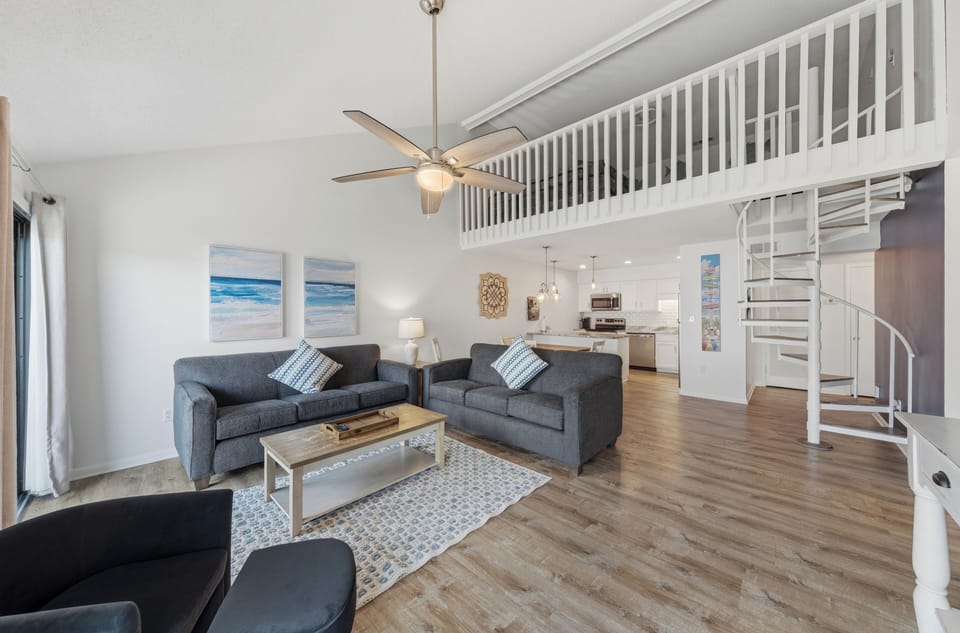 Spacious and open