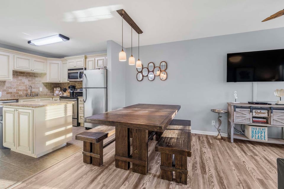Large dining table