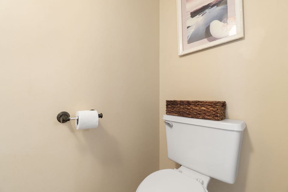 Downstairs half bath