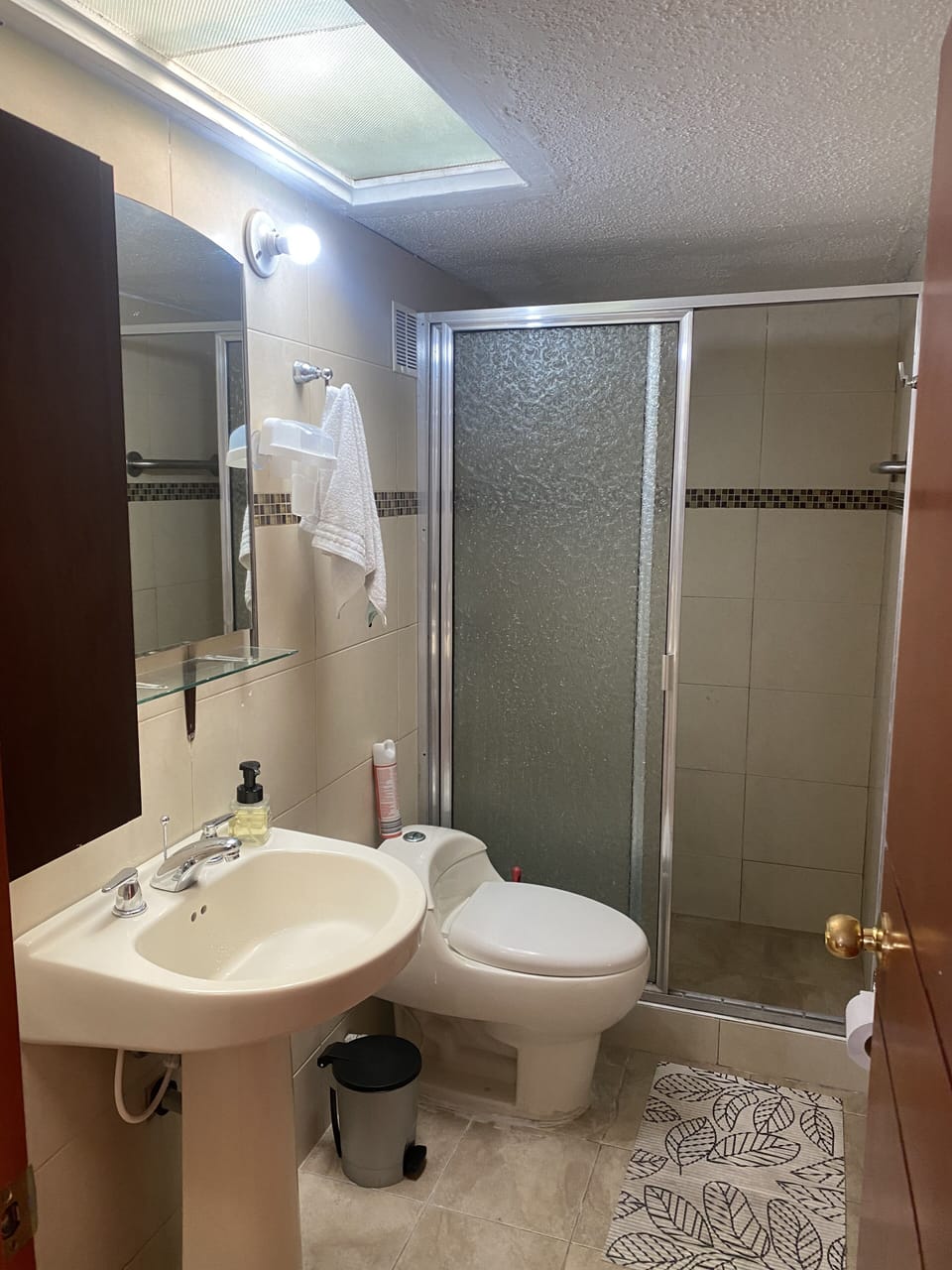 Free toiletries, hair dryer