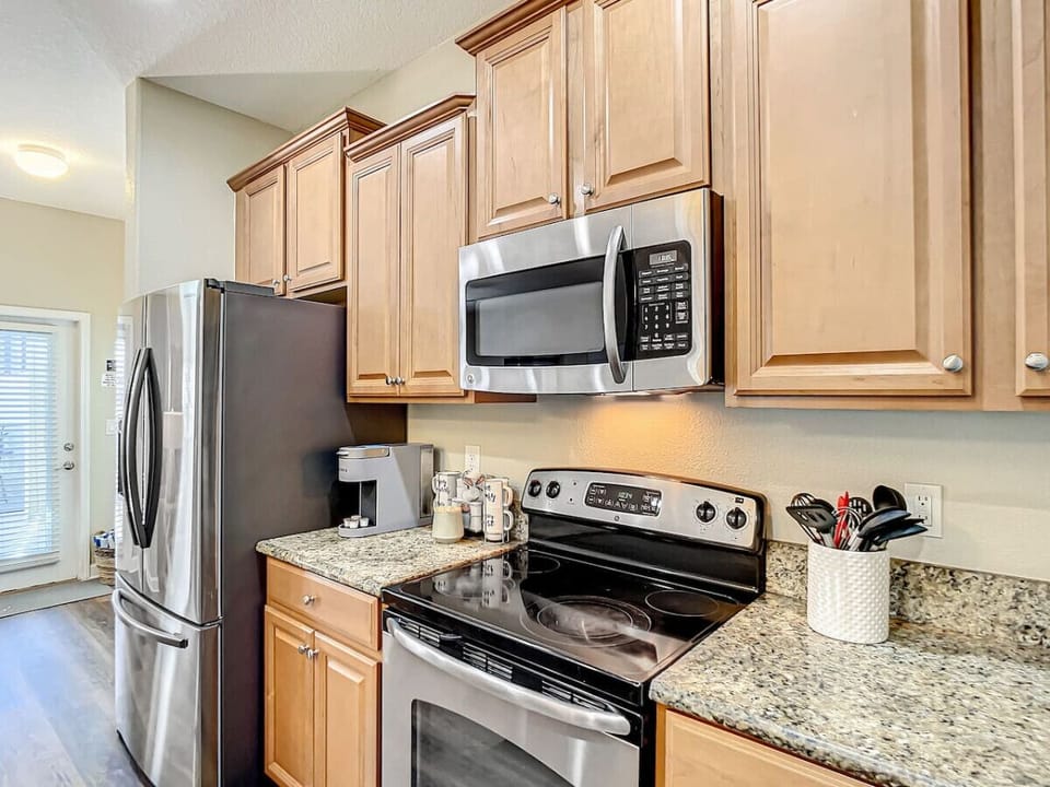 A kitchen designed for both functionality and comfort
