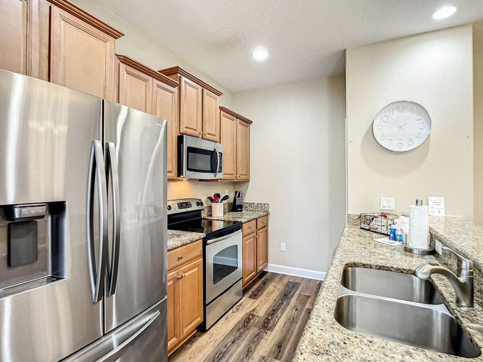 A kitchen designed for both functionality and comfort