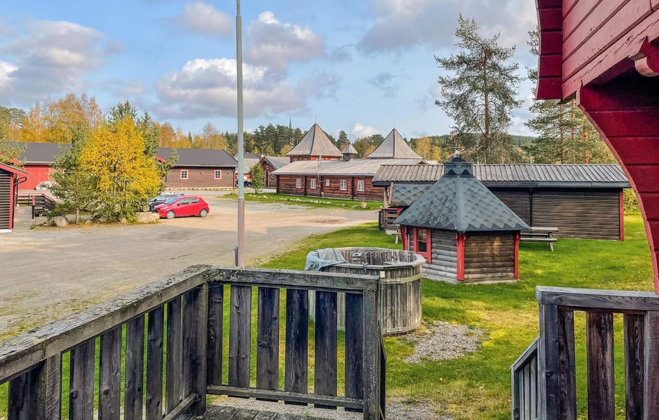 outside