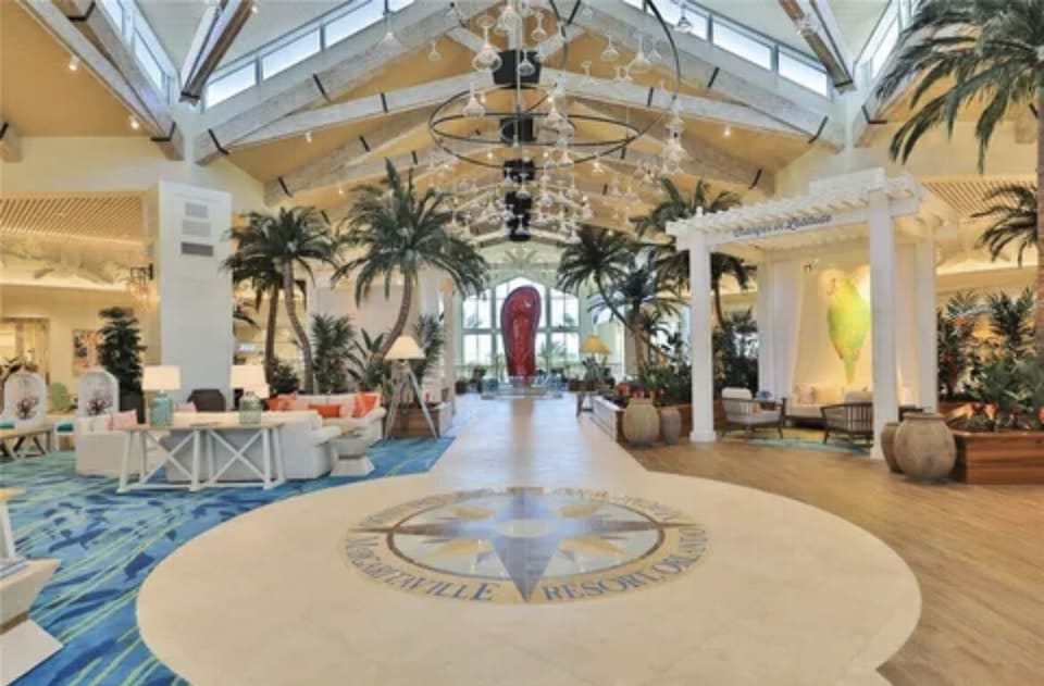 hotel lobby