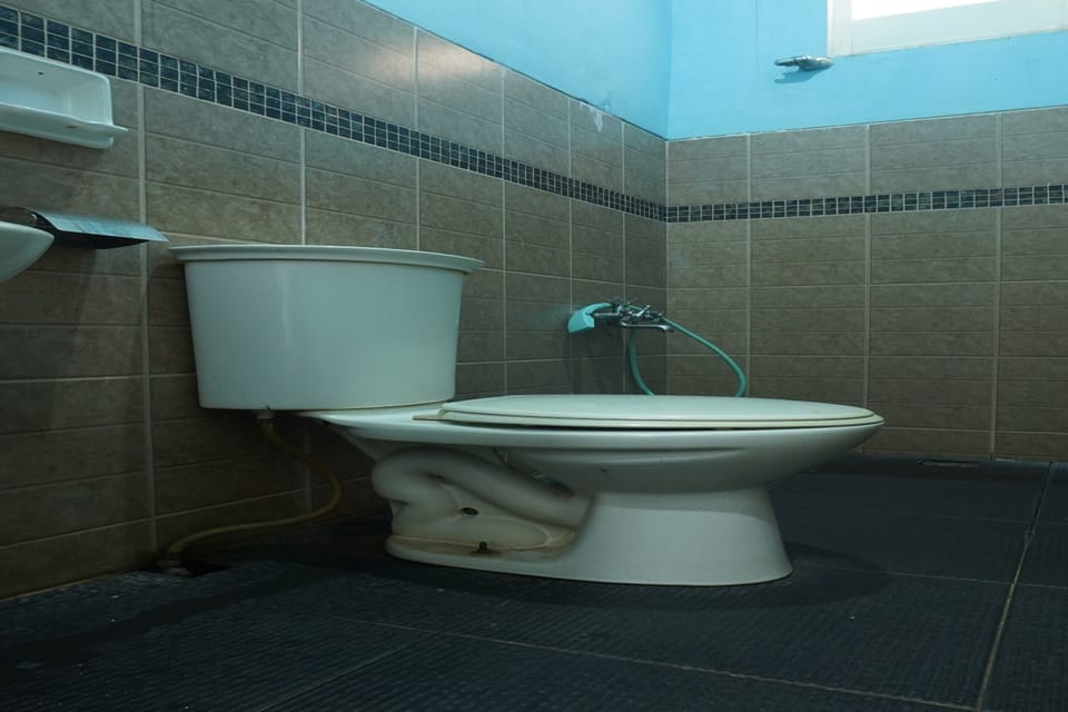 Standard Double Room | Bathroom | Shower, towels, soap
