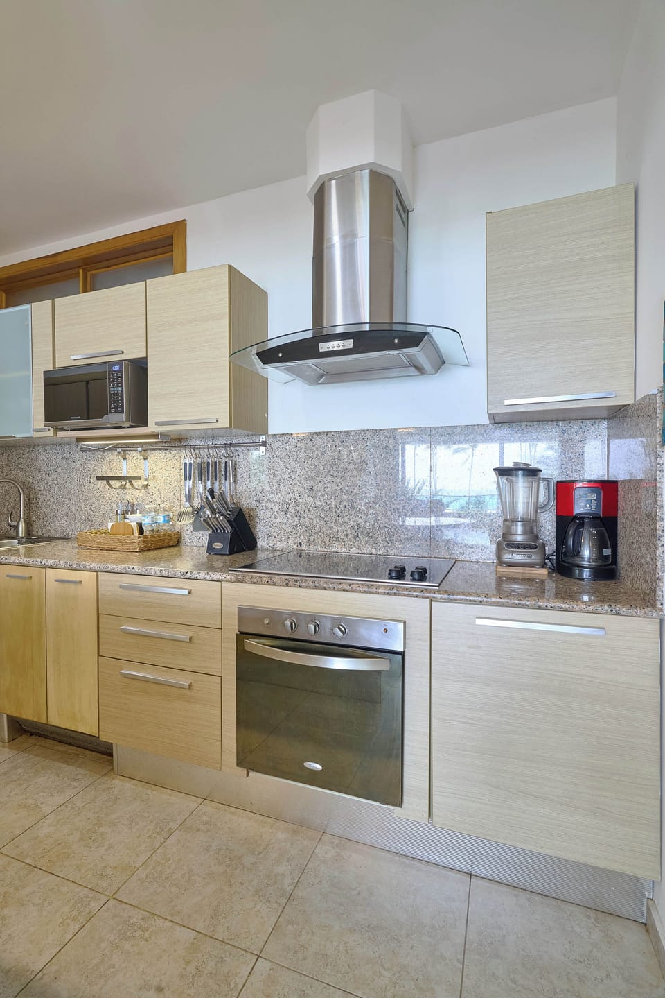 Full kitchen includes washer and dryer, coffee maker, toaster, microwave, etc.