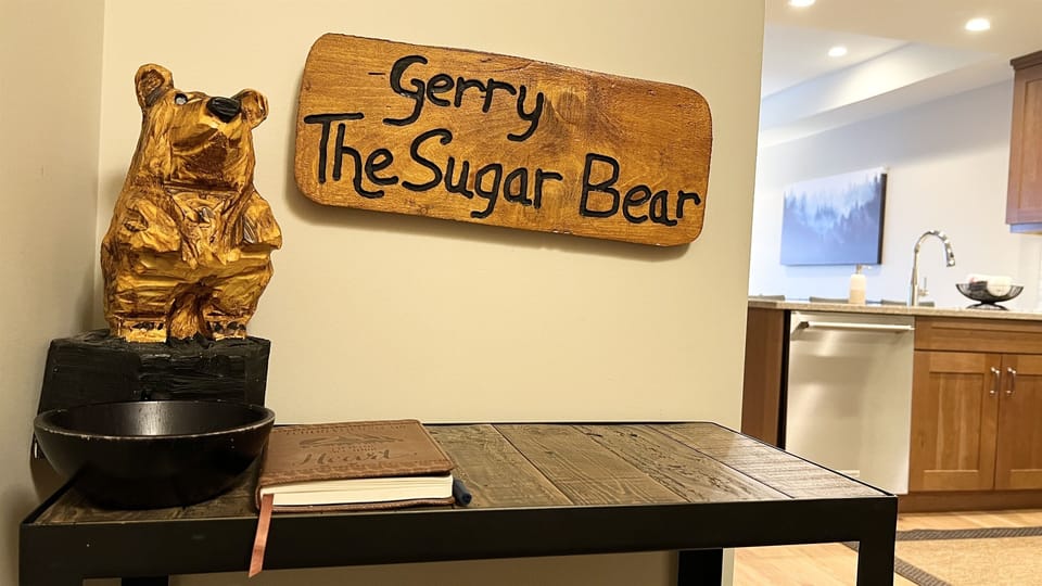 You'll be greeted by "Gerry"!