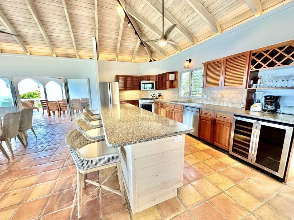 Kitchen and bar seating