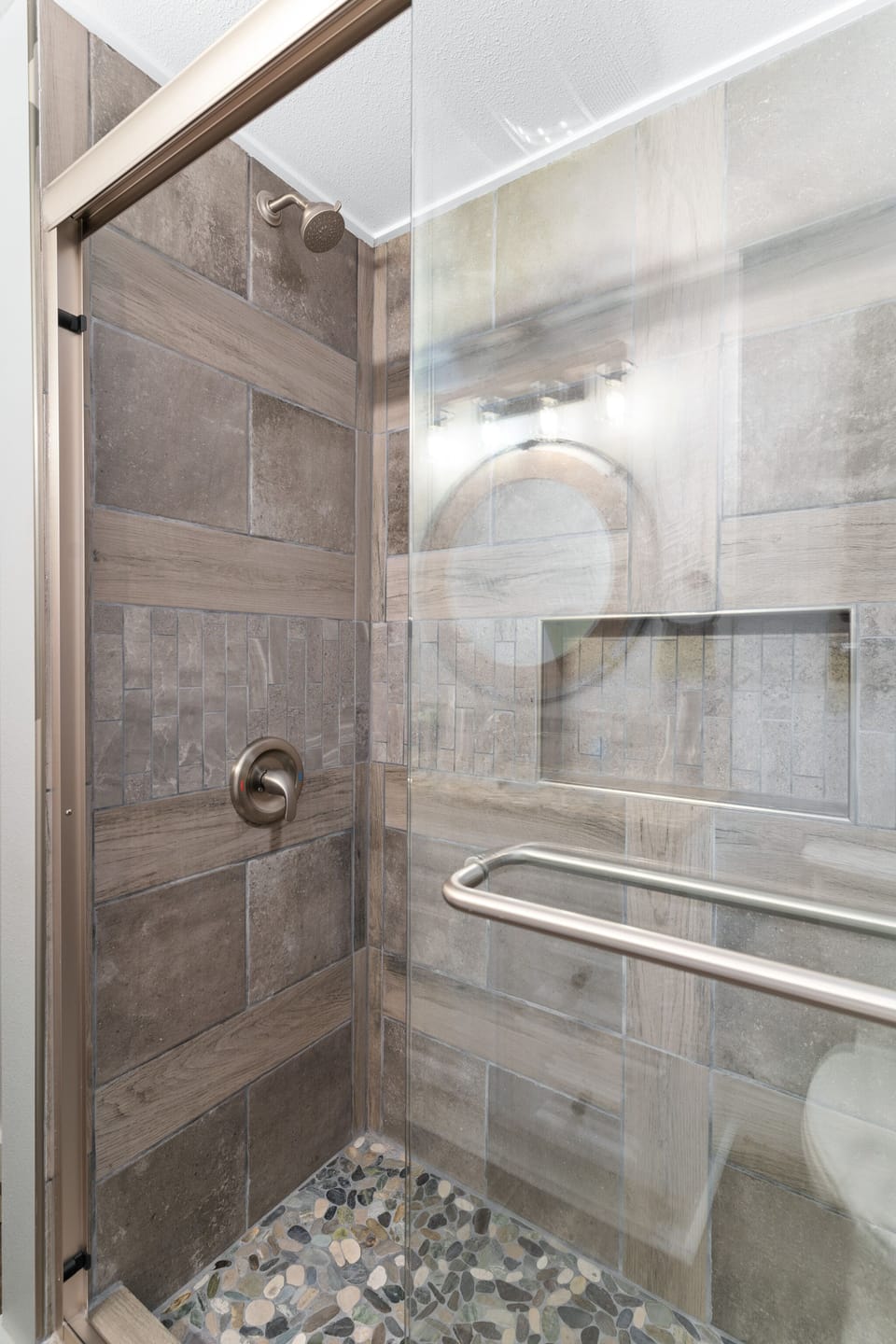 Shower in Main Bath 