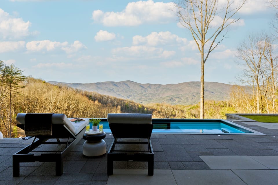 Panoramic views of the Cohutta Forest