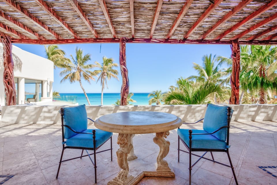 Private balcony ocean view