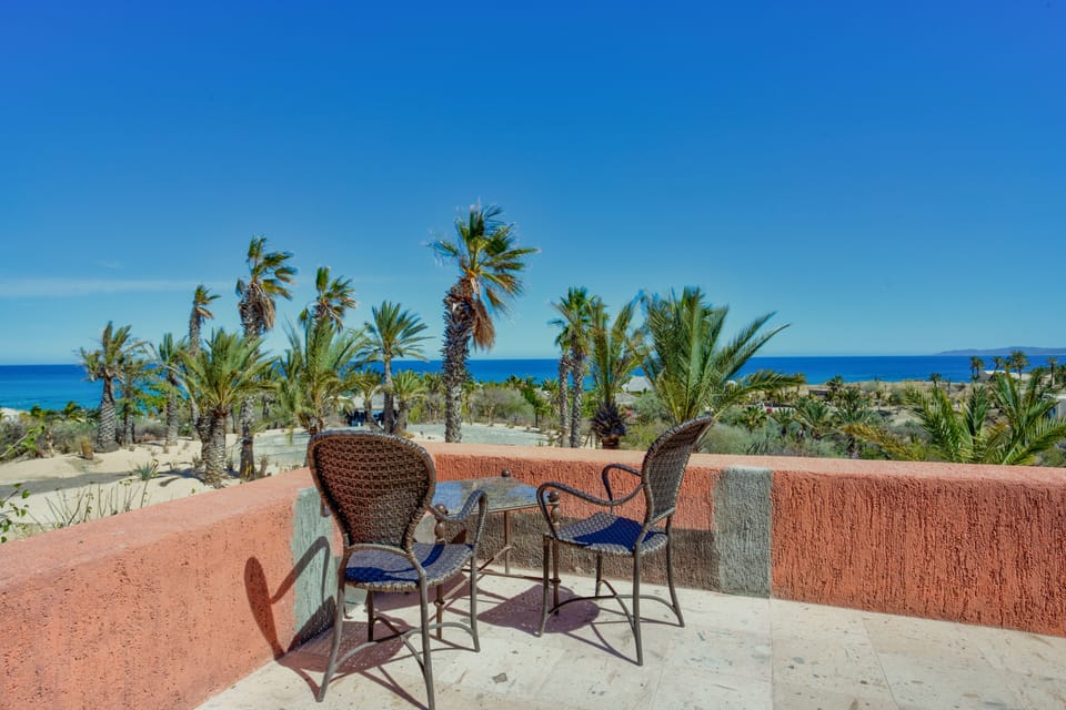 Patio with a view