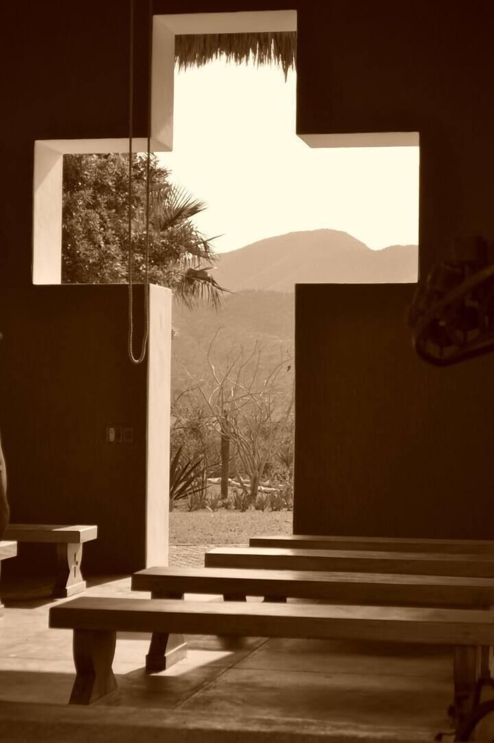 Mountain from the chapel
