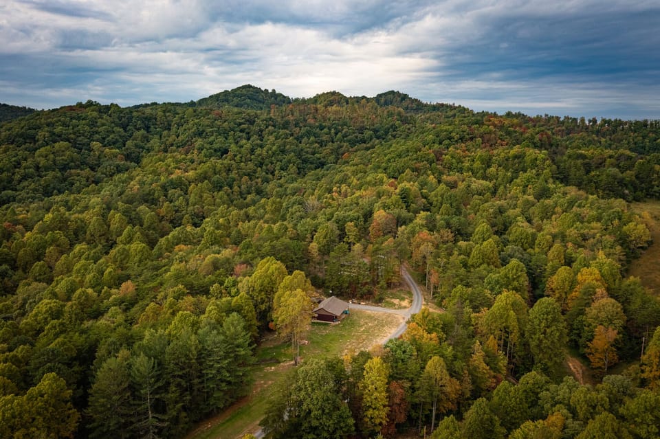Forest Gap is located on 2 acres of wooded land with only one neighbor