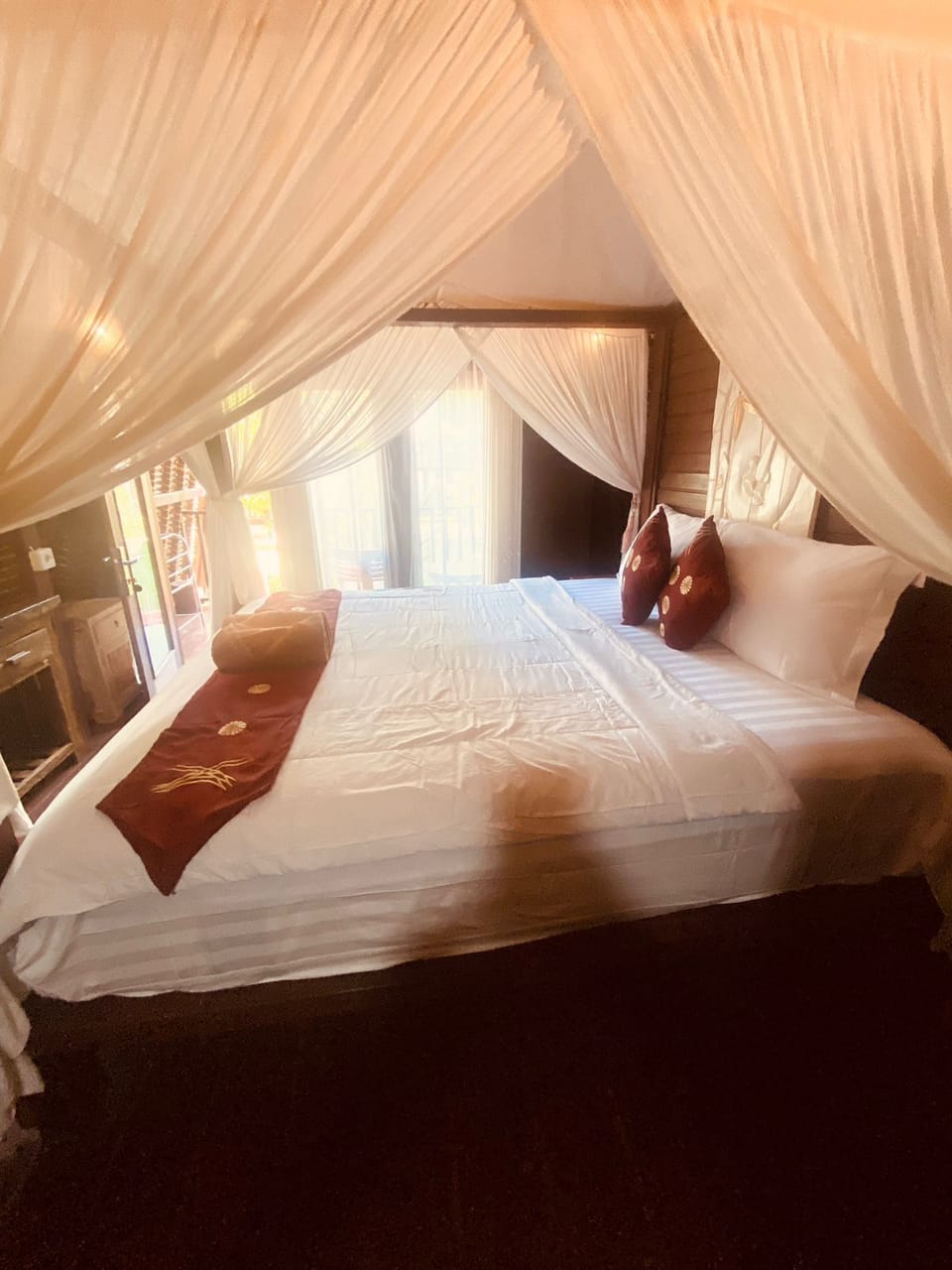 Lumbung Villa with Garden View | Desk, soundproofing, free WiFi, bed sheets