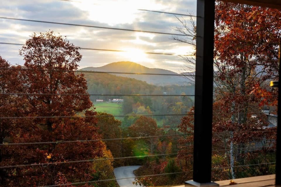 Mornings feel magical here. Step out onto the deck and catch the first light rising over the mountains, casting a golden glow across the valley. Coffee in hand, peace in heart. This is how days should begin.