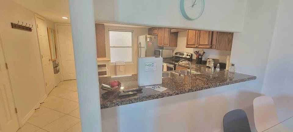 Condo, Multiple Beds, Balcony, Garden View (Habitat 25) | Private kitchen | Fridge, microwave, oven, stovetop