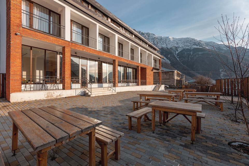 Mountain House Kazbegi Hotel in Georgia
