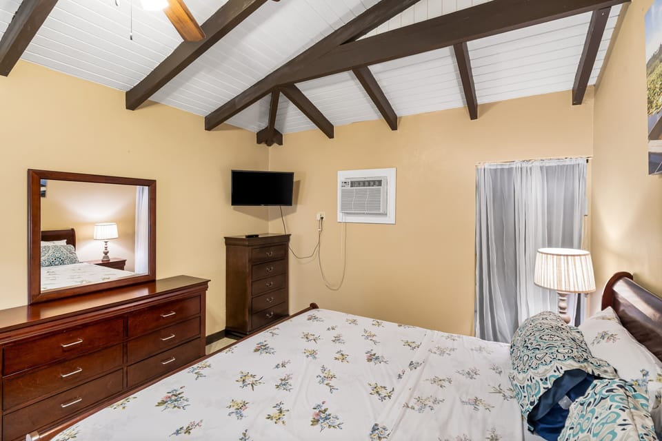 One complete condominium with all the furnishings and comforts. Your balcony overlooks the eighth-foot pool just a few feet from your doorstep. There are restaurants that specialize in local, Latin, and Caribbean food within walking distance—plenty of free onsite parking.