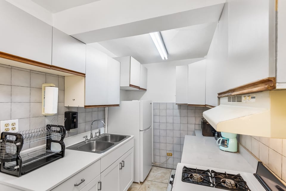 One complete condominium with all the furnishings and comforts. Your balcony overlooks the eighth-foot pool just a few feet from your doorstep. There are restaurants that specialize in local, Latin, and Caribbean food within walking distance—plenty of free onsite parking.
