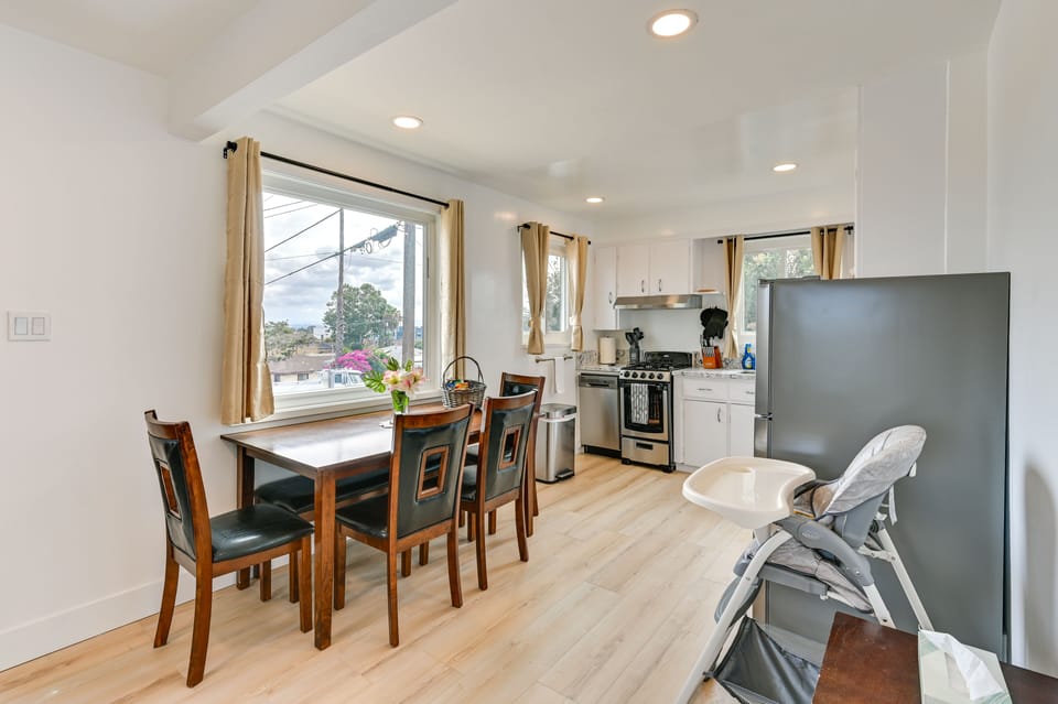 Dining | Dishware & Flatware Provided | High Chair