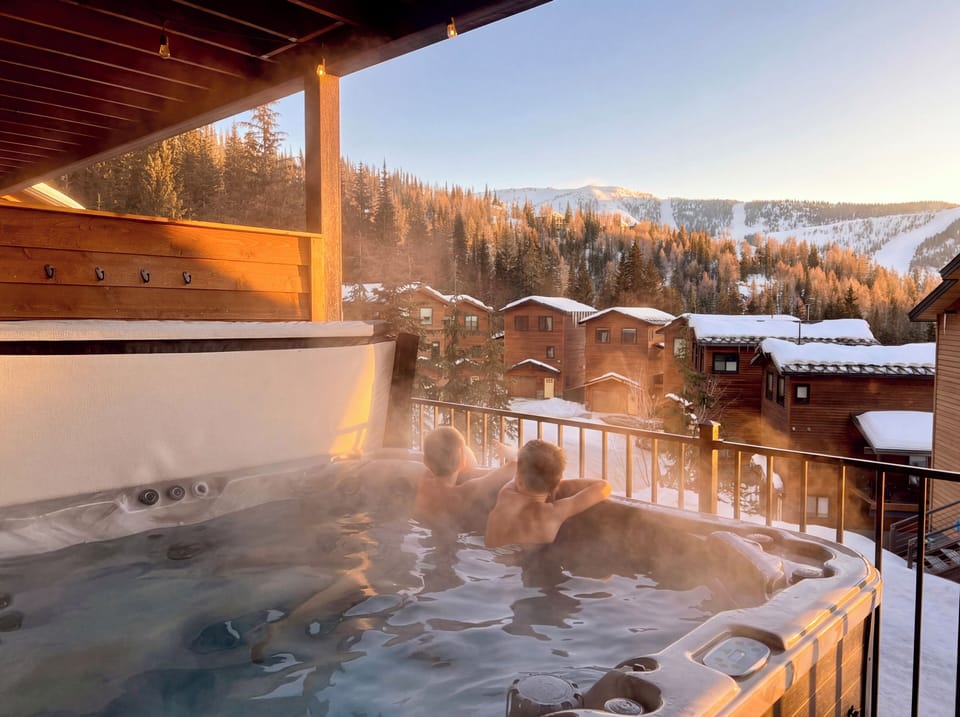 7 person Hot Tub located off main living area | Outdoor seating | 2nd Floor