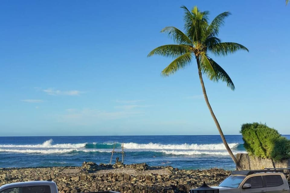 Surf across the street